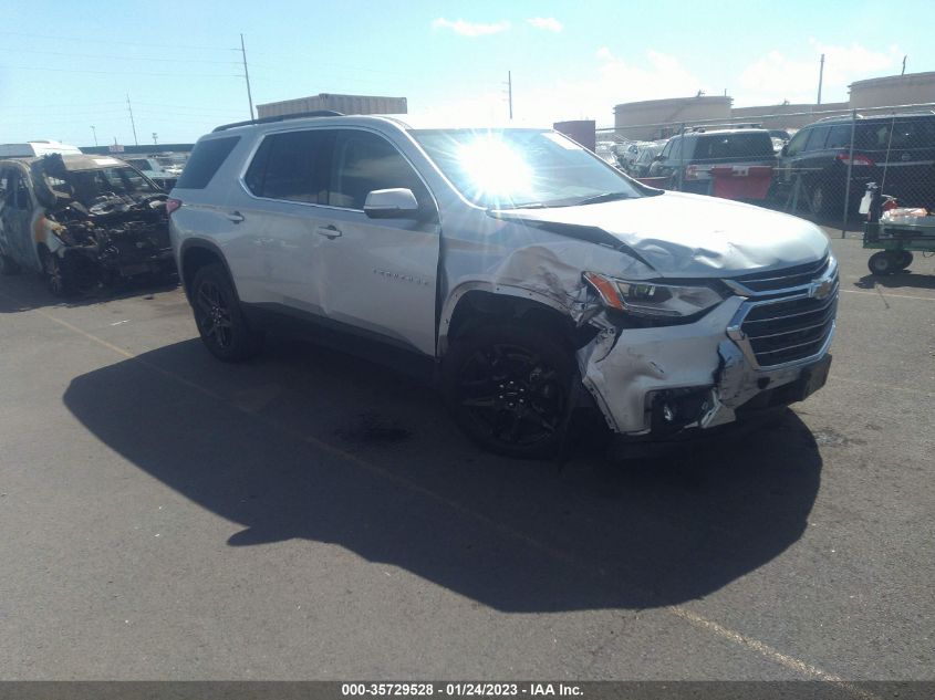 2021 CHEVROLET TRAVERSE LT CLOTH VIN: 1GNERGKW0MJ265496