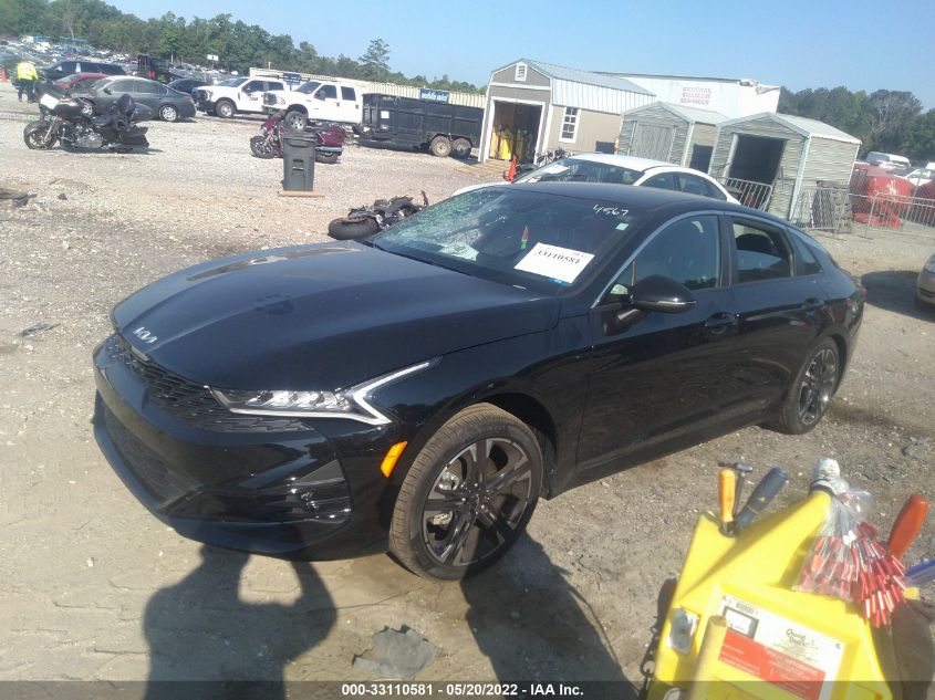 2022 KIA K5 GT-LINE VIN: 5XXG64J24NG134567