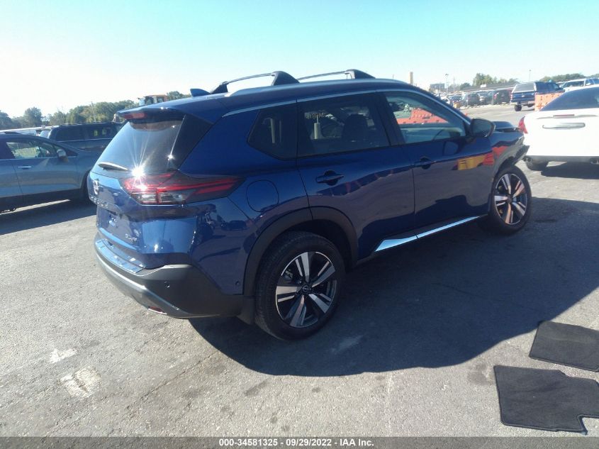 2022 NISSAN ROGUE SL VIN: 5N1BT3CB9NC726553