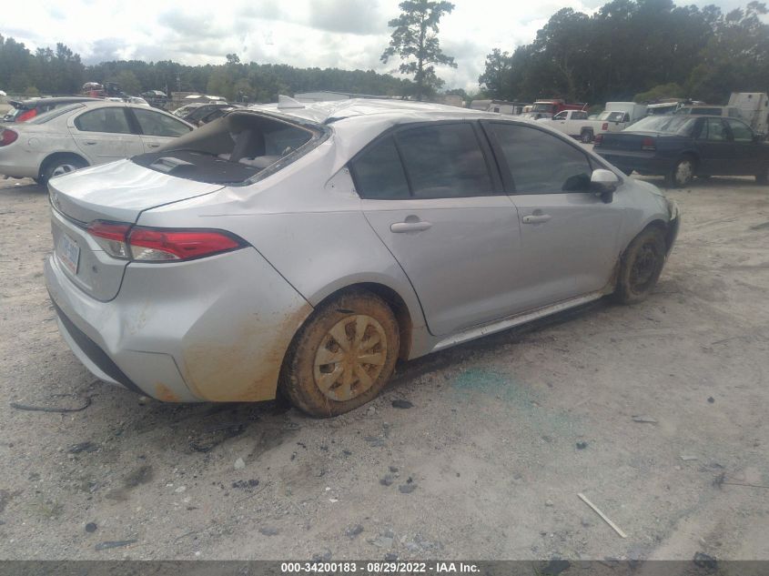2021 TOYOTA COROLLA L VIN: 5YFDPMAE7MP165019