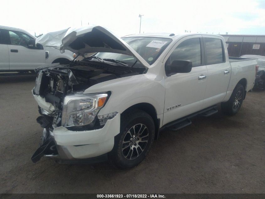 2021 NISSAN TITAN SV VIN: 1N6AA1EC7MN531468