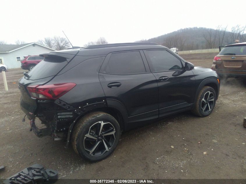 2021 CHEVROLET TRAILBLAZER RS VIN: KL79MUSL1MB094844