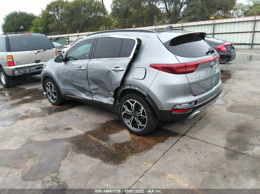 2020 KIA SPORTAGE SX TURBO VIN: KNDPR3A64L7828508