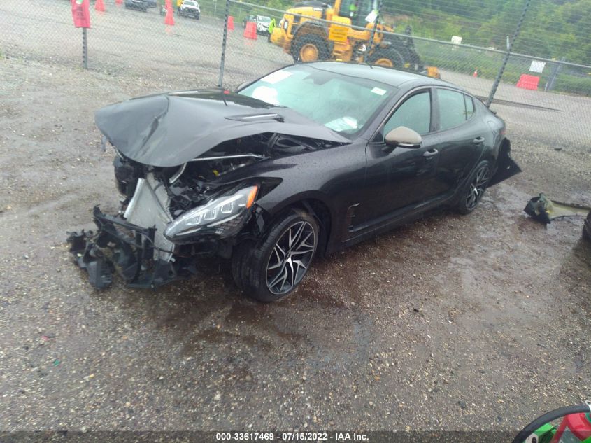 2022 KIA STINGER GT-LINE VIN: KNAE35LD6N6101053