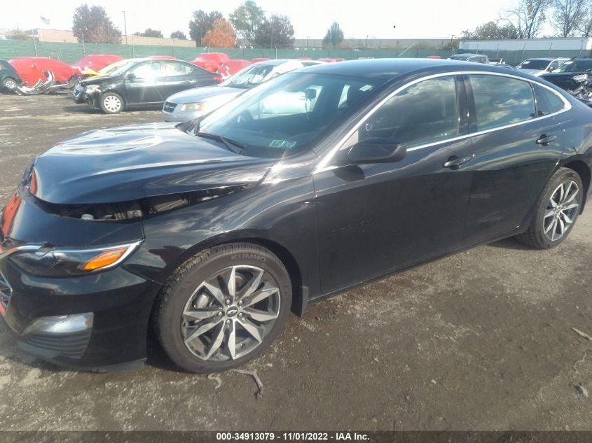 2022 CHEVROLET MALIBU RS VIN: 1G1ZG5ST4NF118900