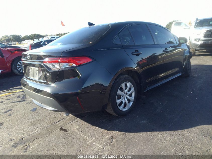 2021 TOYOTA COROLLA LE VIN: 5YFEPMAE4MP149266