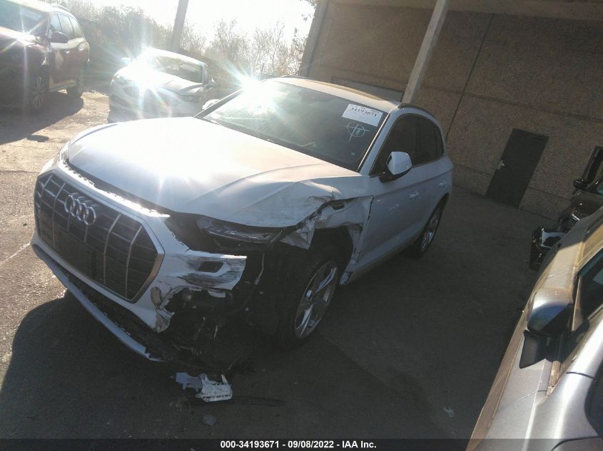 2021 AUDI Q5 PRESTIGE VIN: WA1CAAFY1M2040847