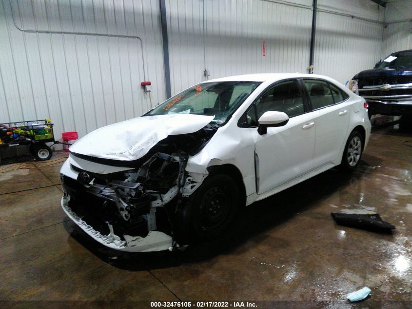 2020 TOYOTA COROLLA LE VIN: JTDEPRAE1LJ005156