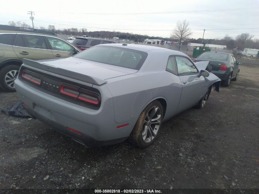 2021 DODGE CHALLENGER R/T VIN: 2C3CDZBT8MH505559