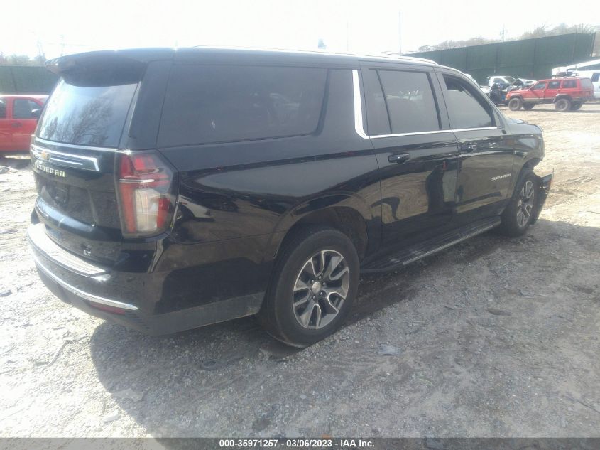 2022 CHEVROLET SUBURBAN LT VIN: 1GNSKCKD0NR314438