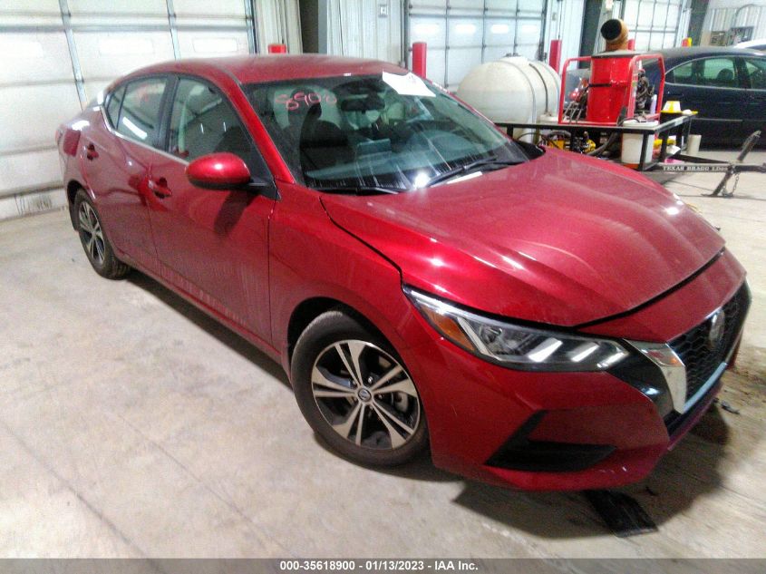 2022 NISSAN SENTRA SV VIN: 3N1AB8CV3NY294577