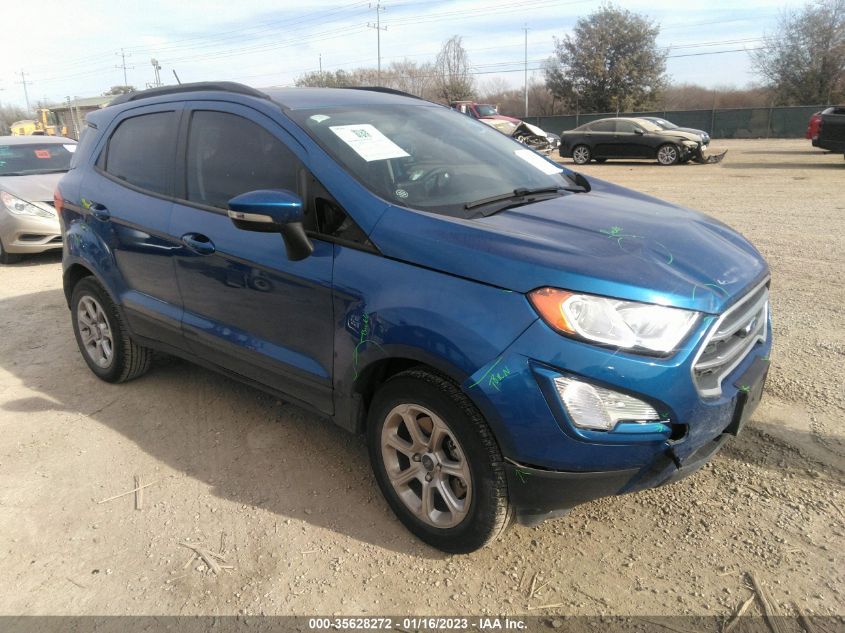 2021 FORD ECOSPORT SE VIN: MAJ3S2GE4MC397677