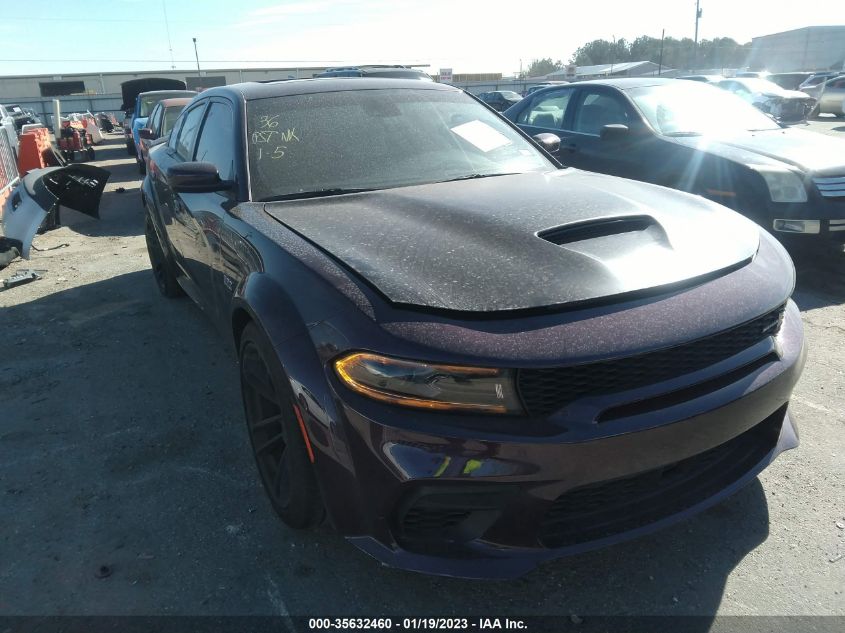 2022 DODGE CHARGER SCAT PACK WIDEBODY VIN: 2C3CDXGJ3NH154895