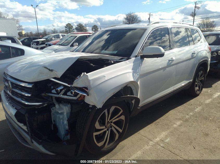 2021 VOLKSWAGEN ATLAS 3.6L V6 SEL PREMIUM VIN: 1V2TR2CA2MC564397