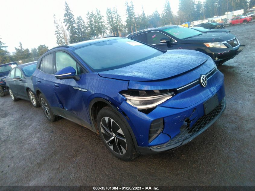2022 VOLKSWAGEN ID.4 PRO S VIN: WVGGNPE21NP050810