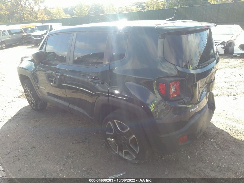 2021 JEEP RENEGADE JEEPSTER VIN: ZACNJDAB0MPM50917