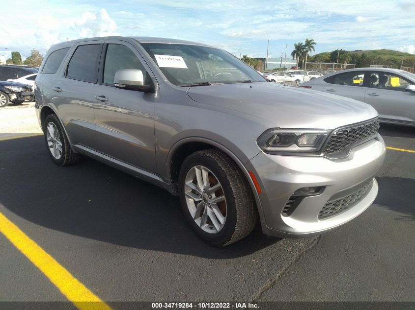 2021 DODGE DURANGO GT PLUS VIN: 1C4RDHDG4MC608304