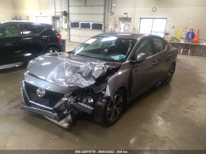 2021 NISSAN SENTRA SV VIN: 3N1AB8CV4MY293128