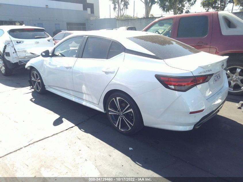 2022 NISSAN SENTRA SR VIN: 3N1AB8DV1NY227152