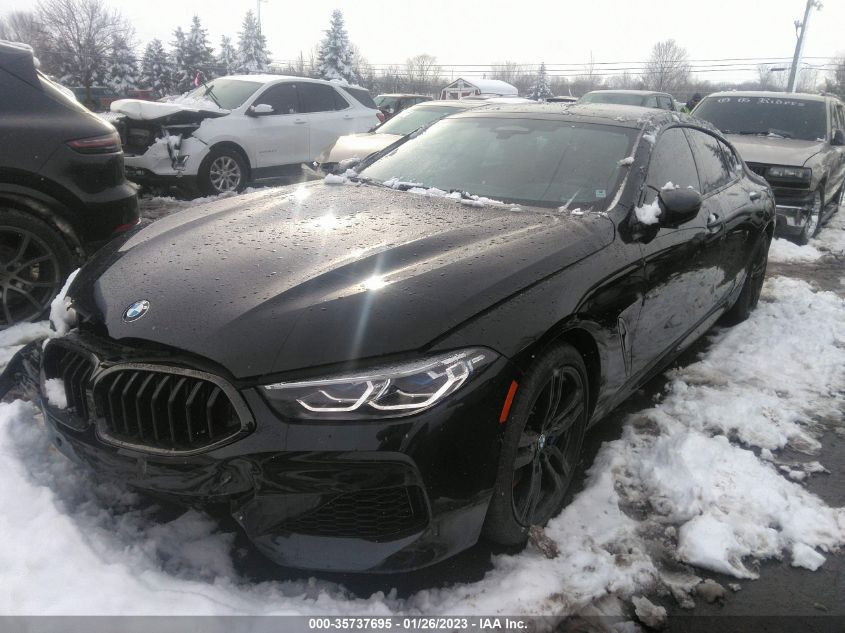 2022 BMW 8 SERIES M850I VIN: WBAGV8C03NCJ27810