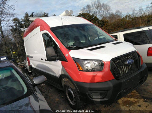 2021 FORD TRANSIT CARGO VAN VIN: 1FTBR1X86MKA89969