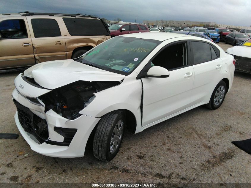 2023 KIA RIO LX VIN: 3KPA24ADXPE518514