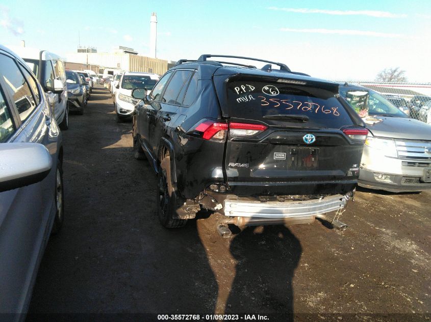 2022 TOYOTA RAV4 HYBRID SE VIN: 4T3T6RFV8NU082551