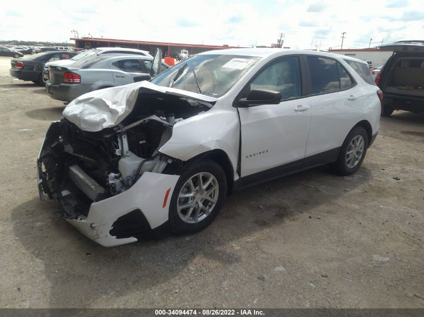 2022 CHEVROLET EQUINOX LS VIN: 3GNAXSEV7NS149982