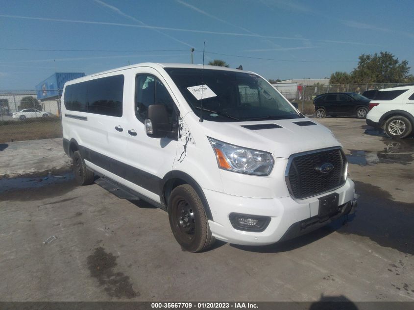 2022 FORD TRANSIT PASSENGER WAGON XLT VIN: 1FBAX2Y81NKA84741