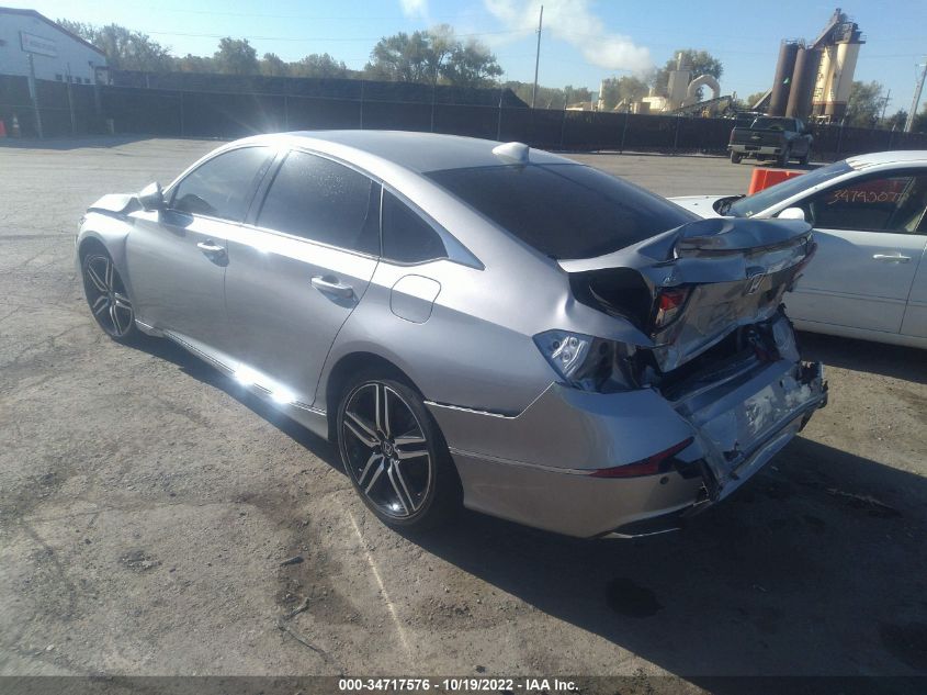 2021 HONDA ACCORD SEDAN EX-L VIN: 1HGCV1F55MA060459