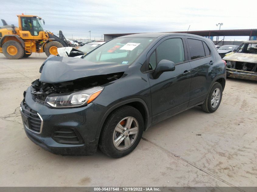 2021 CHEVROLET TRAX LS VIN: KL7CJKSB1MB358364