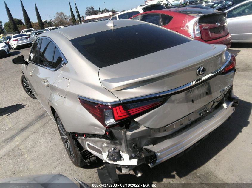 2022 LEXUS ES ES 300H VIN: 58ADA1C13NU019817