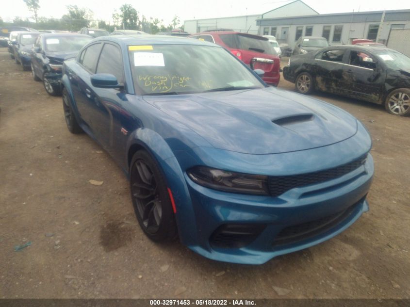 2021 DODGE CHARGER SCAT PACK WIDEBODY VIN: 2C3CDXGJXMH616223