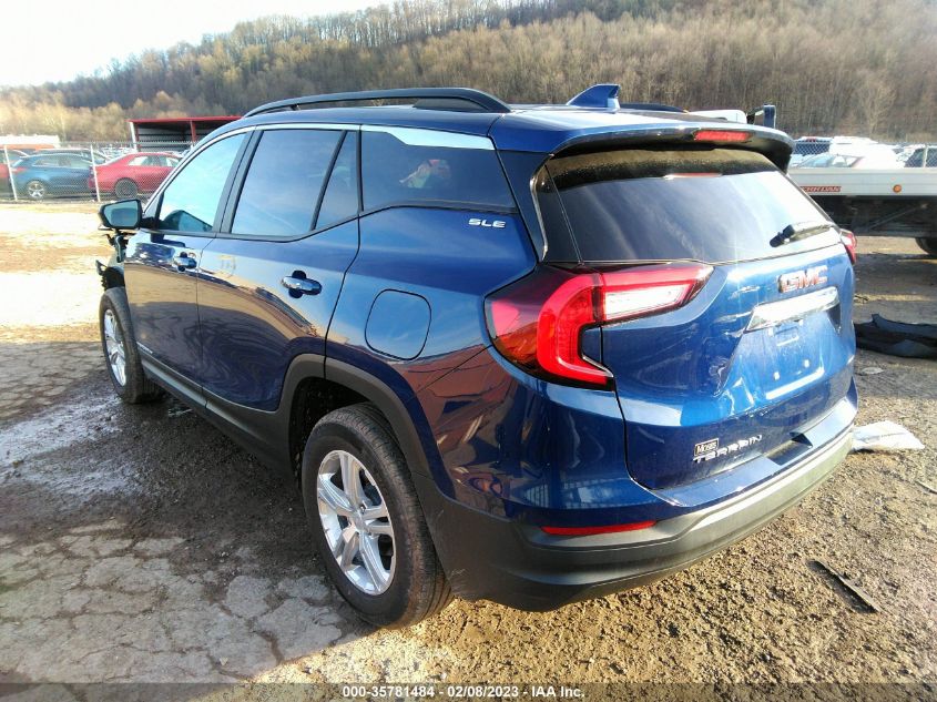 2022 GMC TERRAIN SLE VIN: 3GKALMEV7NL272776