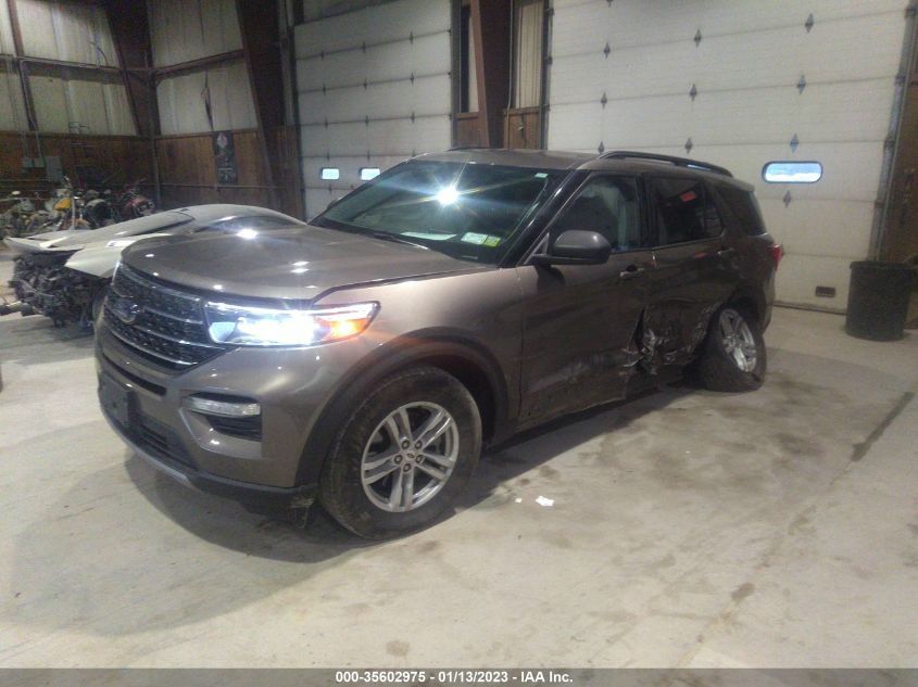 2021 FORD EXPLORER XLT VIN: 1FMSK8DH7MGA26363
