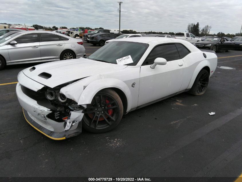 2021 DODGE CHALLENGER SRT HELLCAT WIDEBODY VIN: 2C3CDZC91MH645777