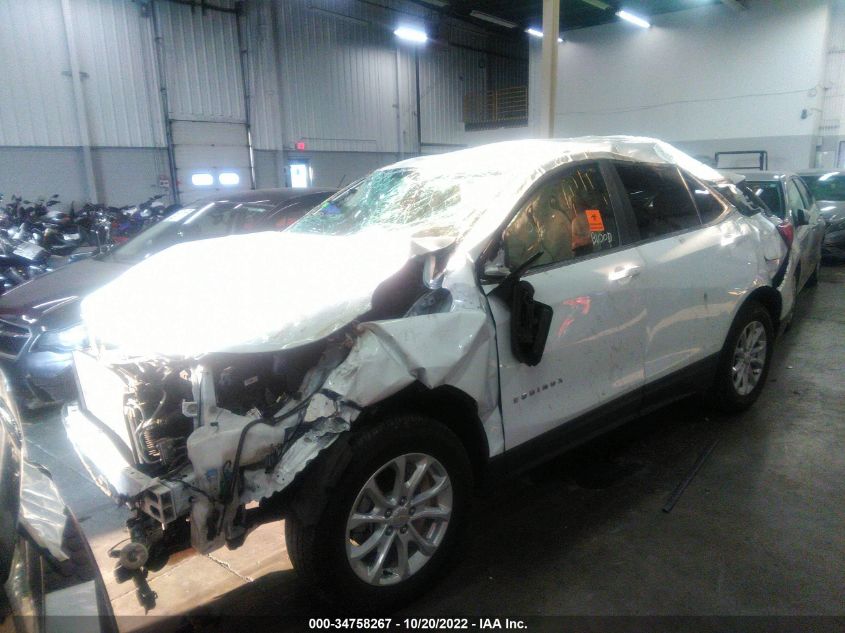 2021 CHEVROLET EQUINOX LT VIN: 3GNAXUEV6MS153337