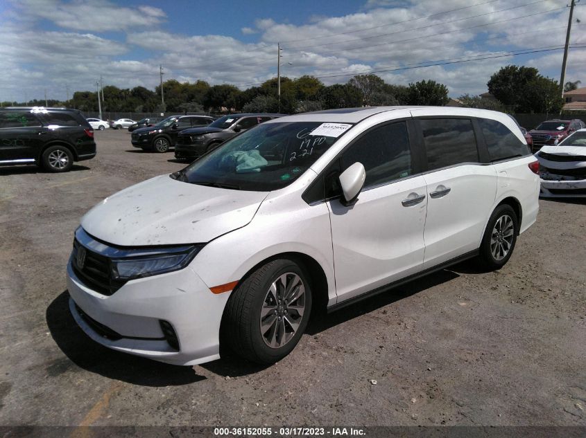 2023 HONDA ODYSSEY EX-L VIN: 5FNRL6H61PB006864