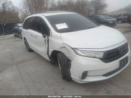 2021 HONDA ODYSSEY ELITE VIN: 5FNRL6H99MB000381