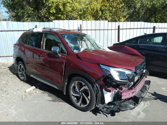 2022 SUBARU FORESTER TOURING VIN: JF2SKARC8NH463651