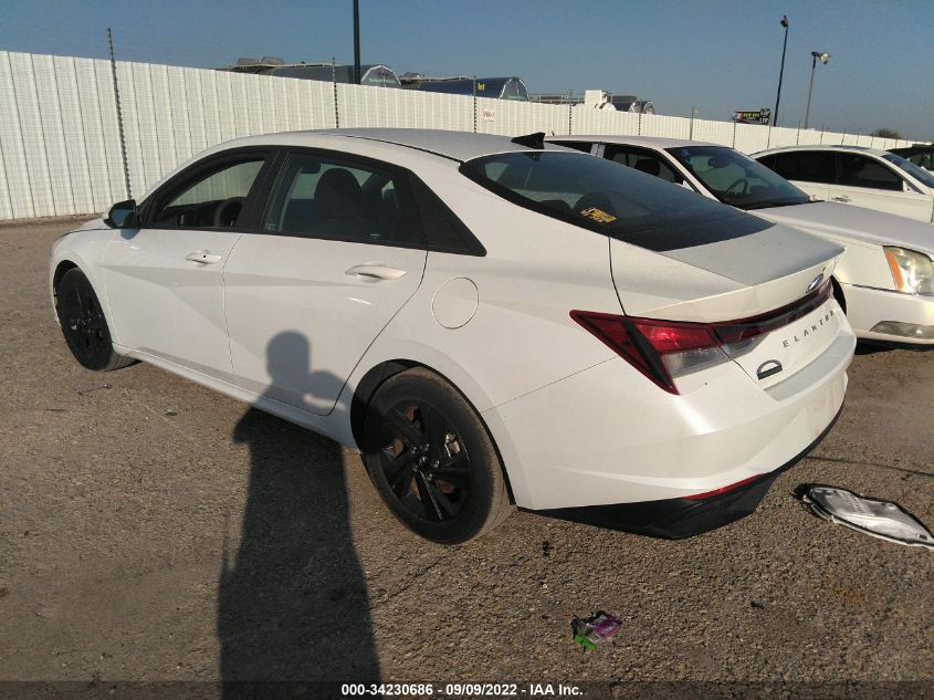 2022 HYUNDAI ELANTRA SEL VIN: 5NPLM4AG3NH070879