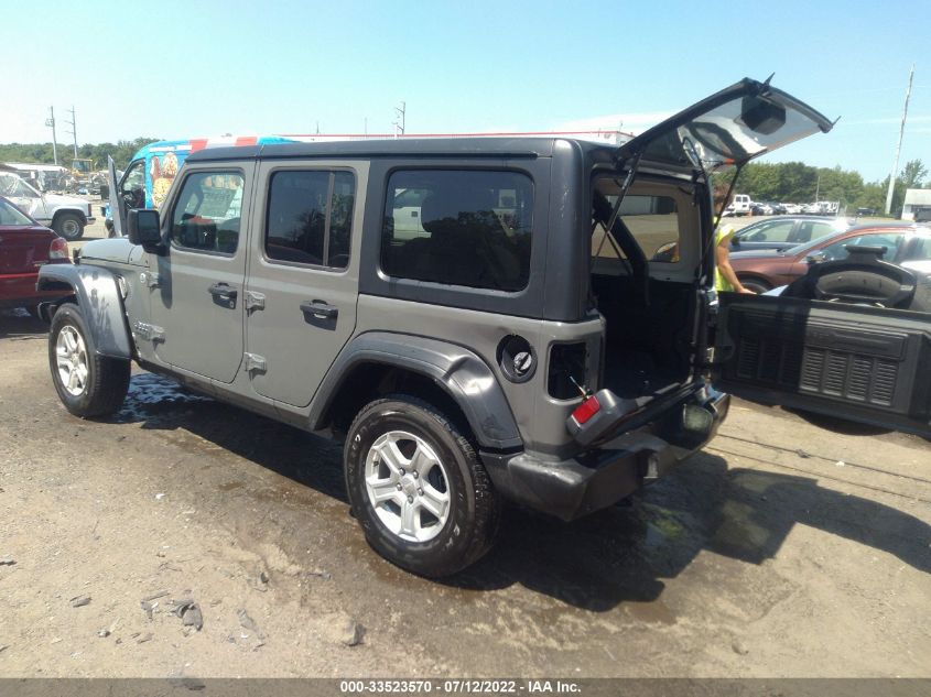 2020 JEEP WRANGLER UNLIMITED SPORT S VIN: 1C4HJXDN0LW227334