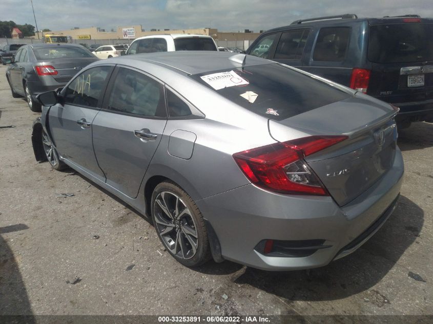 2020 HONDA CIVIC SEDAN TOURING VIN: 19XFC1F90LE003912