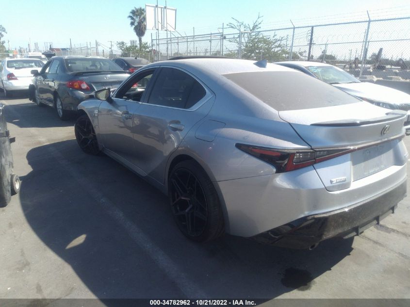 2021 LEXUS IS IS 350 F SPORT VIN: JTHGZ1B26M5044374