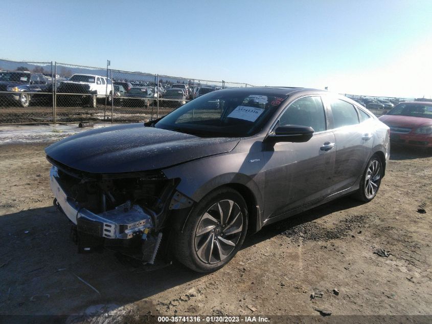 2022 HONDA INSIGHT TOURING VIN: 19XZE4F96NE004249