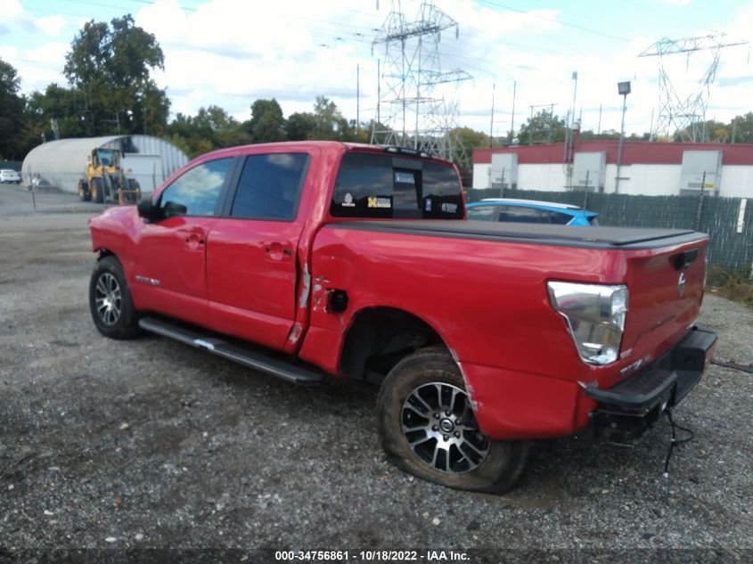2021 NISSAN TITAN SV VIN: 1N6AA1ED9MN511604