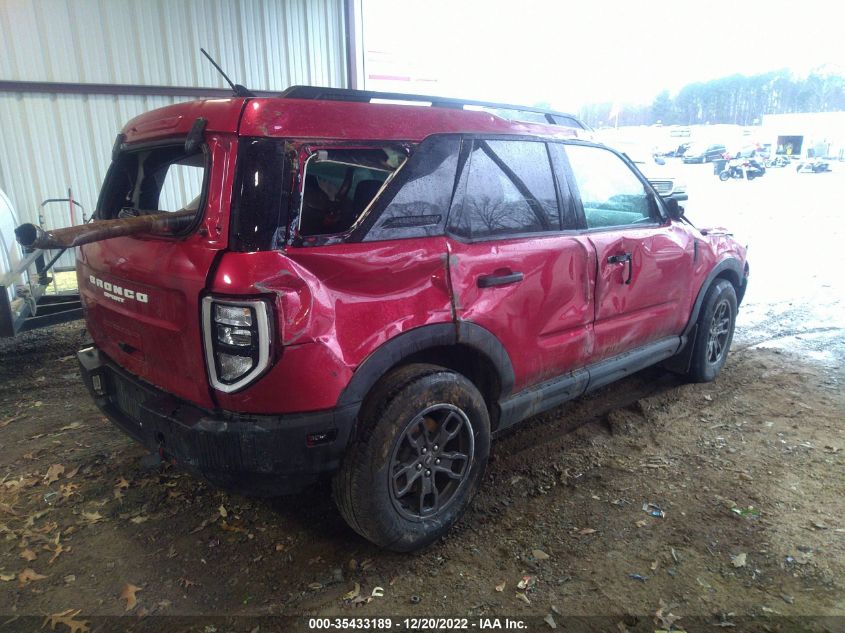 2021 FORD BRONCO SPORT BIG BEND VIN: 3FMCR9B60MRA73458