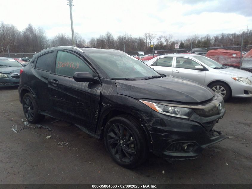 2022 HONDA HR-V SPORT VIN: 3CZRU6H16NM710773