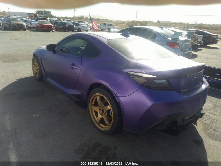 2022 SUBARU BRZ LIMITED VIN: JF1ZDBF13N8700066