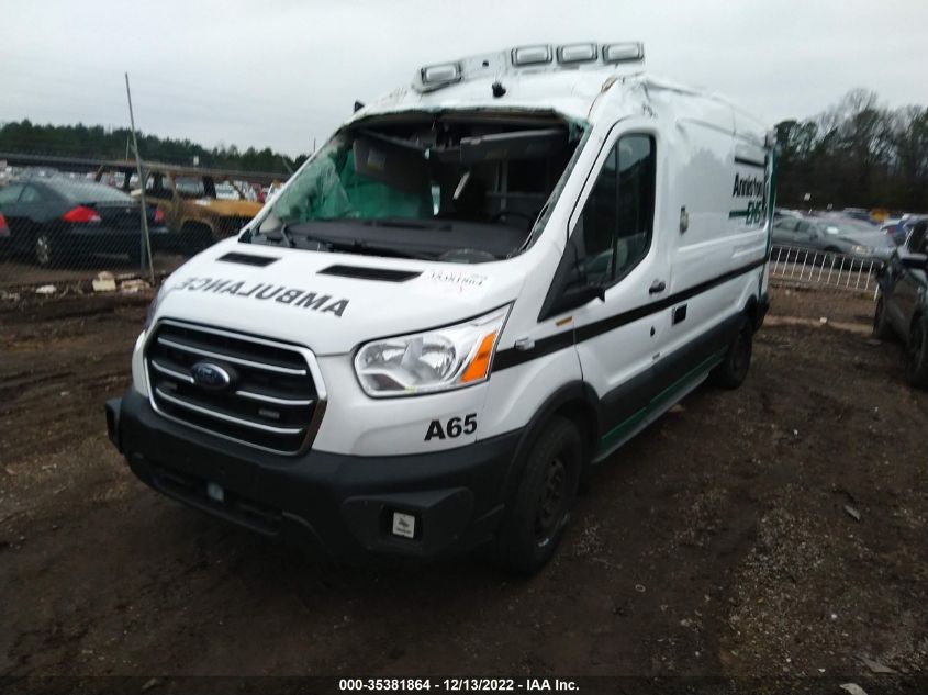 2020 FORD TRANSIT CARGO VAN VIN: 1FDBR1CG3LKB02331